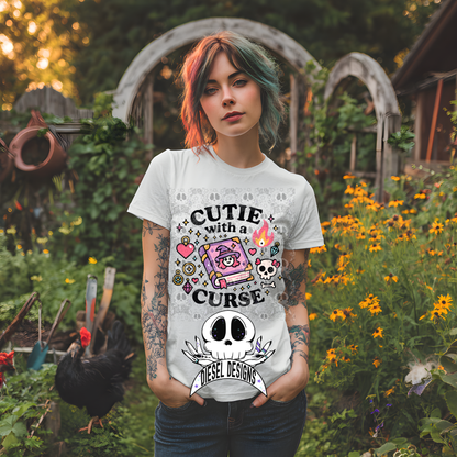 Cutie With A Curse V1 PNG  | 300 DPI | Transparent PNG | Digital File Only