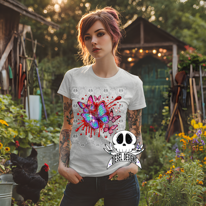 Bloody Butterflies PNG  | 300 DPI | Transparent PNG | Digital File Only