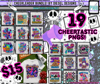 September 2025 Monthly Google Drive | 300 DPI | Transparent PNG | Seamless | Tumbler Wraps | Clipart