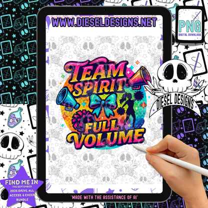 Cheerleader Bundle  | 300 DPI | Transparent PNG | Digital File Only | Bundle