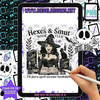 Hexes And Smut PNG  | 300 DPI | Transparent PNG | Digital File Only