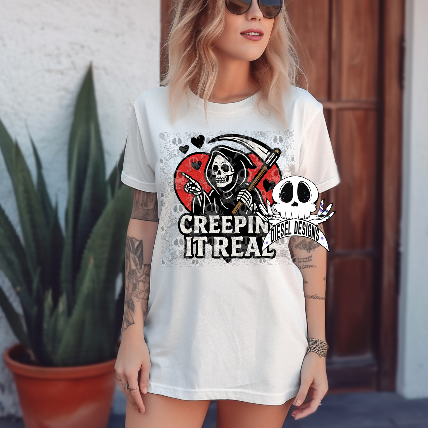 Creepin It Real PNG  | 300 DPI | Transparent PNG | Digital File Only