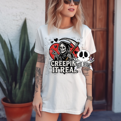 Creepin It Real PNG  | 300 DPI | Transparent PNG | Digital File Only