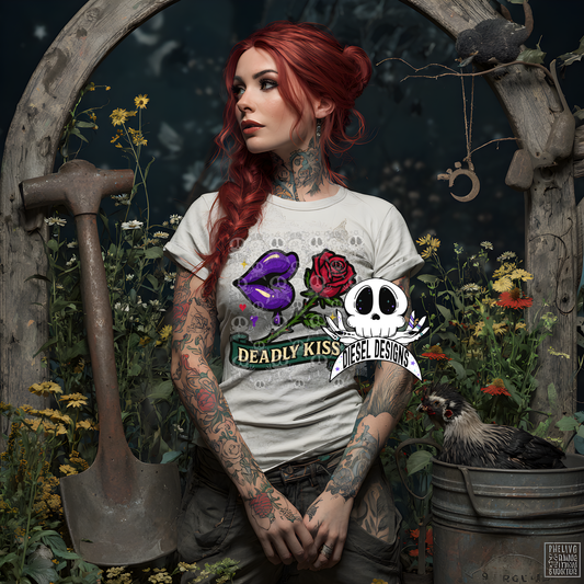 Deadly Kiss PNG  | 300 DPI | Transparent PNG | Digital File Only