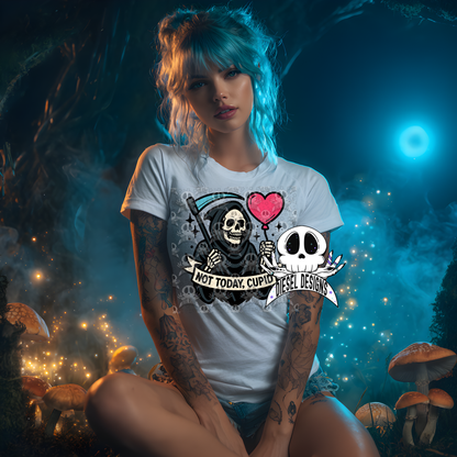 Not Today Cupid V1  PNG  | 300 DPI | Transparent PNG | Digital File Only