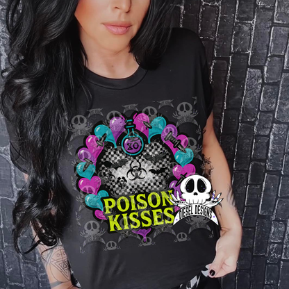 Poison Kisses PNG  | 300 DPI | Transparent PNG | Digital File Only
