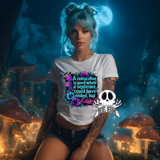 Semicolon PNG  | 300 DPI | Transparent PNG | Digital File Only