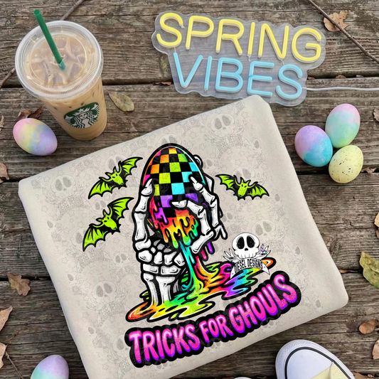 Tricks For Ghouls PNG  | 300 DPI | Transparent PNG | Digital File Only