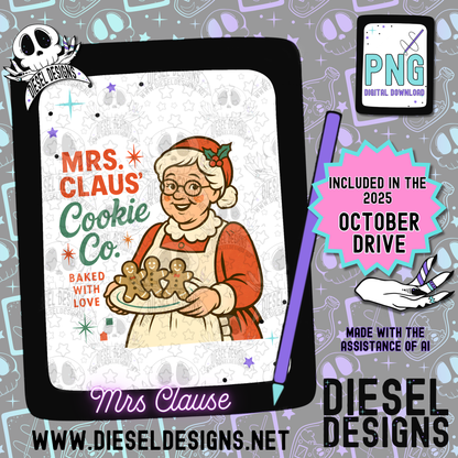 Retro Christmas PNG Bundle  | 300 DPI | Transparent PNG | Digital File Only | Bundle