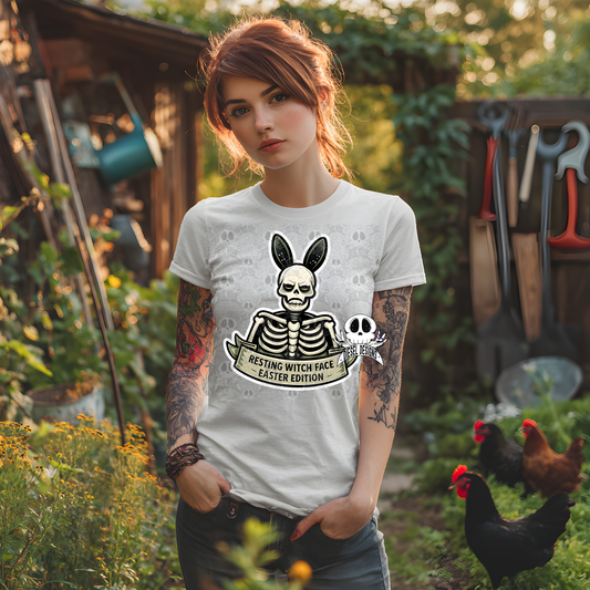 Resting Witch Face PNG  | 300 DPI | Transparent PNG | Digital File Only