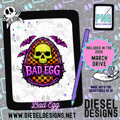 Bad Egg PNG  | 300 DPI | Transparent PNG | Digital File Only