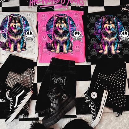 Galaxy Compfy Dog V2 PNG  | 300 DPI | Transparent PNG | Digital File Only