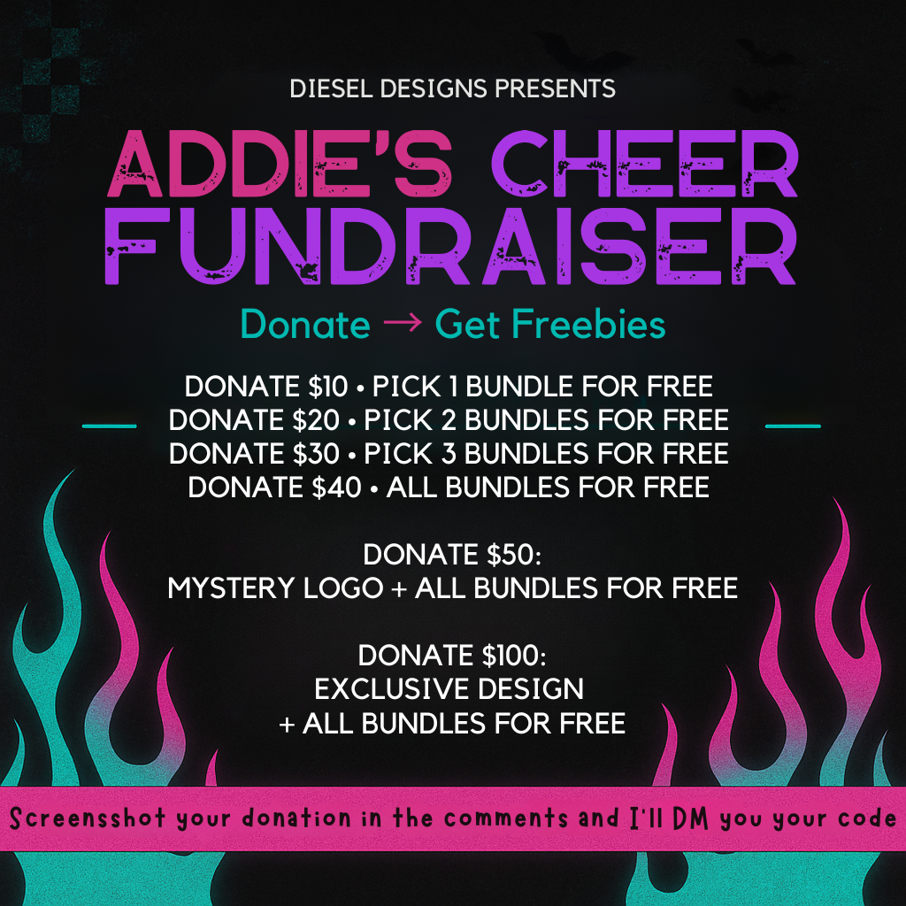 Blue Monster Cheer Fundraiser For Addie Seamless Pack