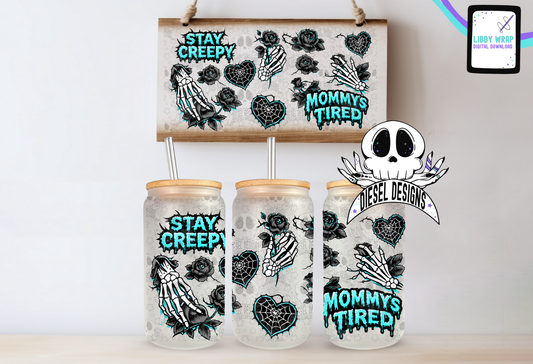 Dark Romance LIBBY WRAP | 300 DPI PNG | 16 oz Libby Wrap | Digital File Only