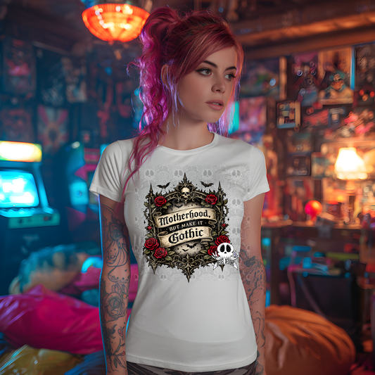 Motherhood But Make It Gothic PNG  | 300 DPI | Transparent PNG | Digital File Only