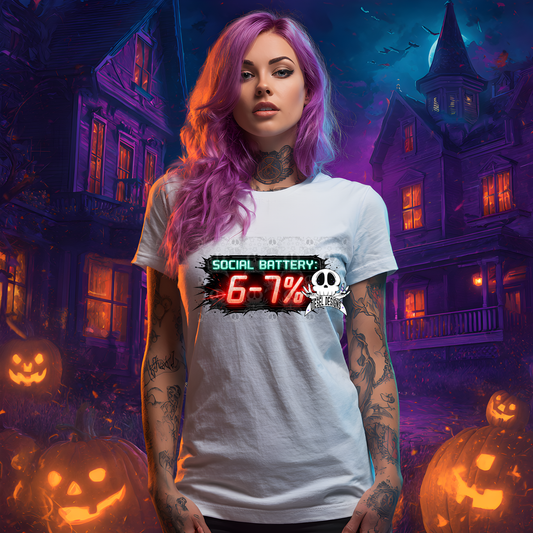 Social Battery 6 7 PNG  | 300 DPI | Transparent PNG | Digital File Only