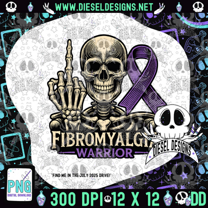 Fibromyalgia Bundle 1  | 300 DPI | Transparent PNG | Digital File Only | Bundle