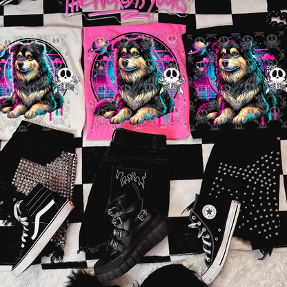 Galaxy Compfy Dog V3 PNG  | 300 DPI | Transparent PNG | Digital File Only