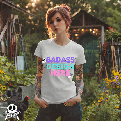 Garden Girls Mock Ups Set of 2 AI Assisted Mock UP | PNG |