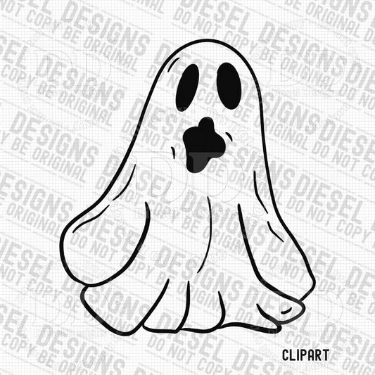 Ghost | 300 DPI | Transparent PNG | Clipart & Elements |