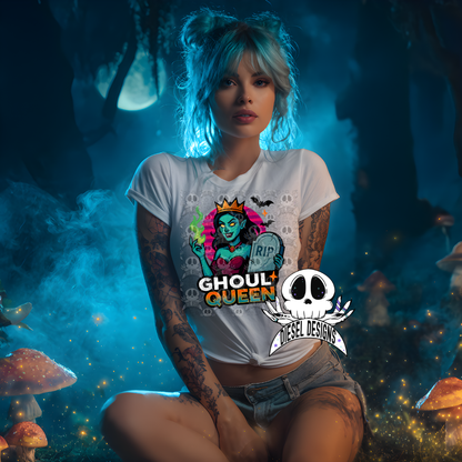 Ghoul Queen PNG  | 300 DPI | Transparent PNG | Digital File Only