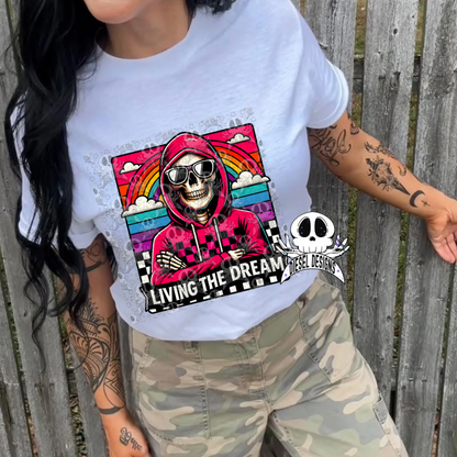 The Boss Bar Skellies n Skulls Collab | 300 DPI | PNG | Seamless | Tumbler Wraps | Collab | Digital File Only