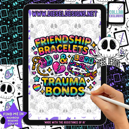 Rainbow Rewind Collab With Rainbow Rat |  Files | PNG | Collab | Tumbler | Seamless