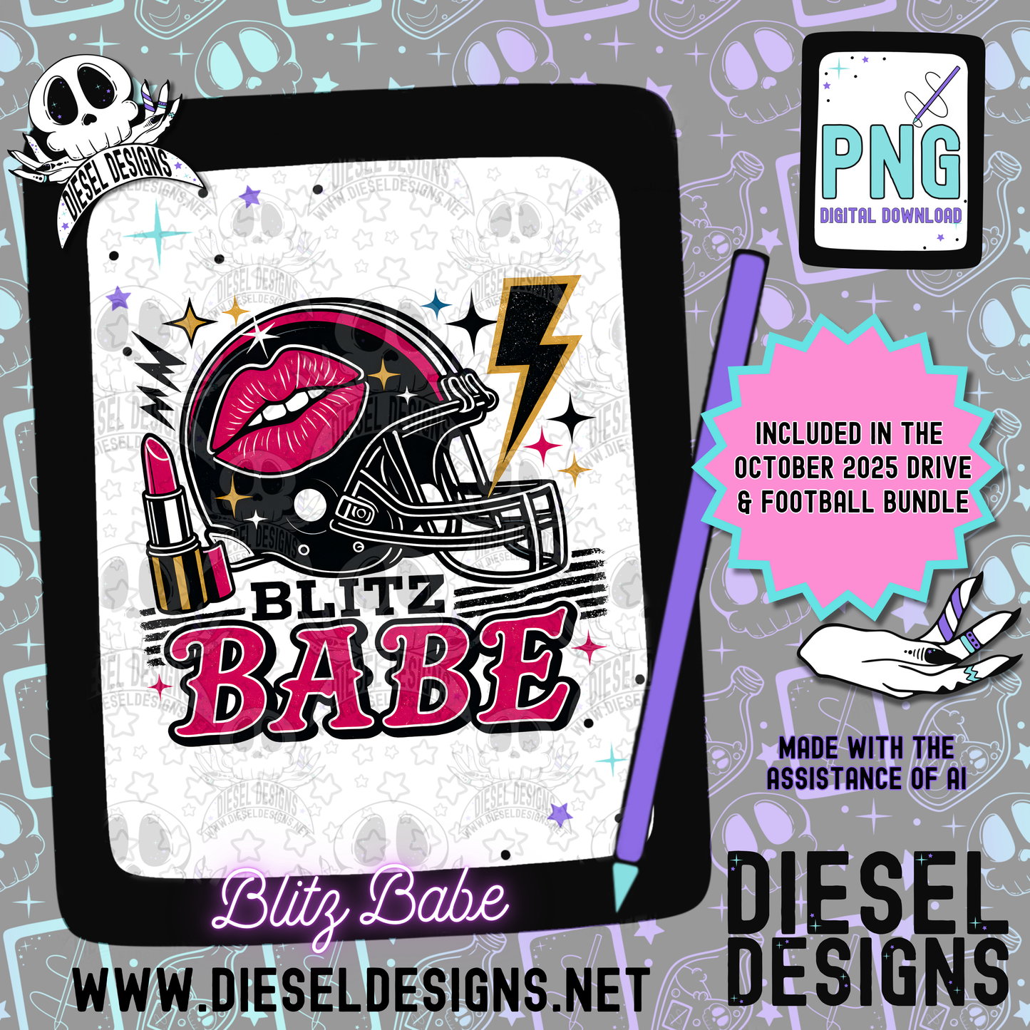 Football Bundle Bundle  | 300 DPI | Transparent PNG | Digital File Only | Bundle