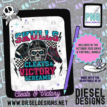 Football Bundle Bundle  | 300 DPI | Transparent PNG | Digital File Only | Bundle