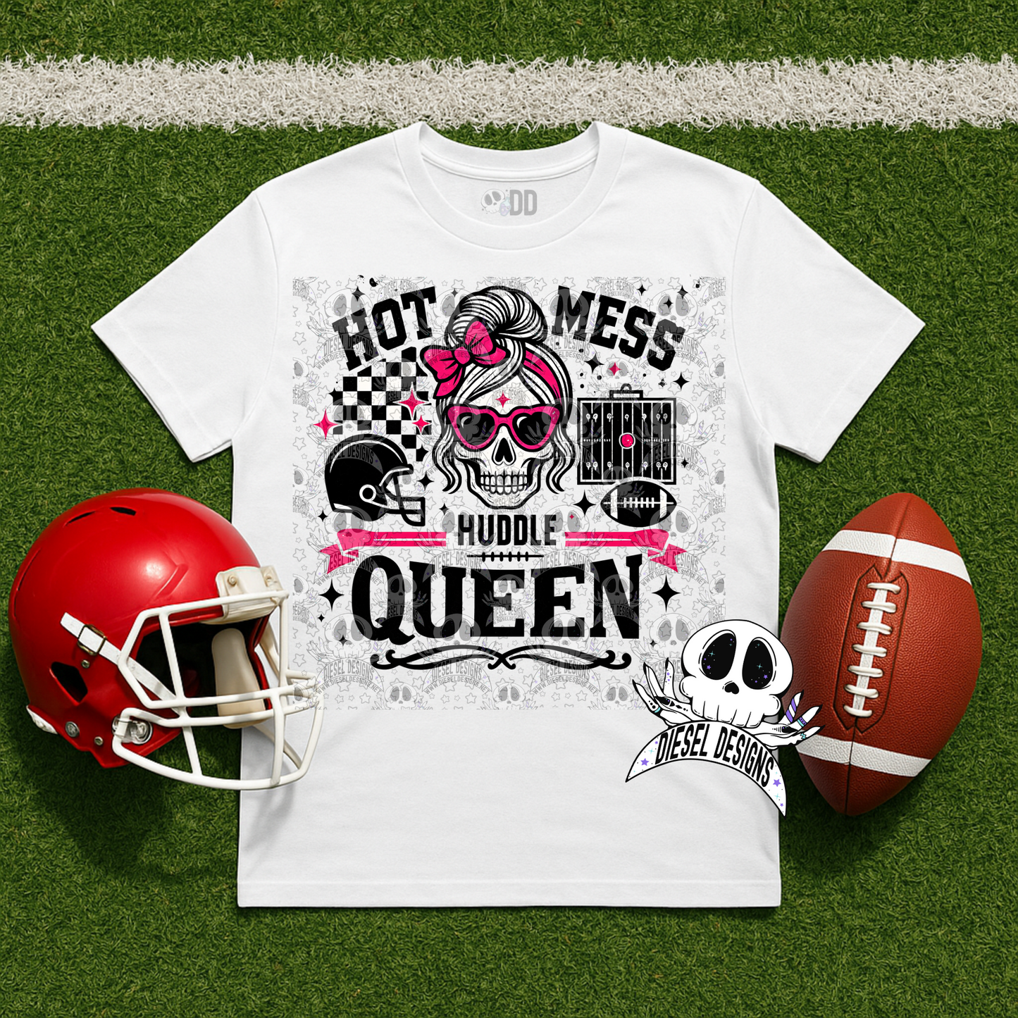 Huddle Queen V2 PNG  | 300 DPI | Transparent PNG | Digital File Only