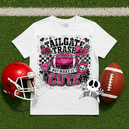 Tailgate Trash PNG  | 300 DPI | Transparent PNG | Digital File Only