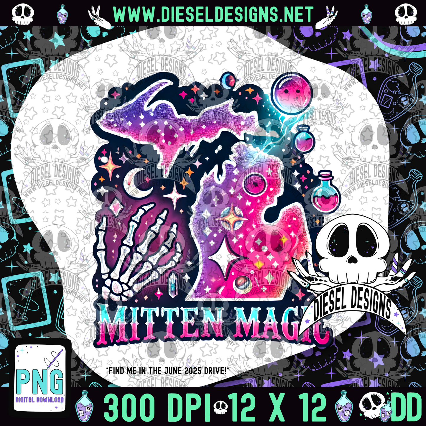 Mitten Magic PNG  | 300 DPI | Transparent PNG | Digital File Only