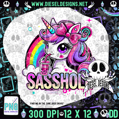 Sasshole PNG  | 300 DPI | Transparent PNG | Digital File Only