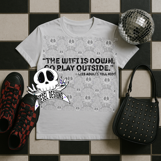 The Wifi Is Down PNG  | 300 DPI | Transparent PNG | Digital File Only