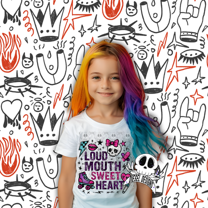 Punk Rock Bundle- Girl Designs  | 300 DPI | Transparent PNG | Digital File Only | Bundle