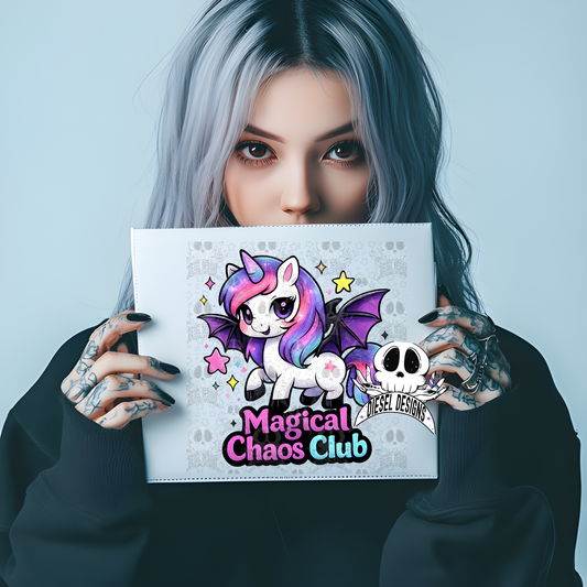 Magical Chaos Club PNG  | 300 DPI | Transparent PNG | Digital File Only