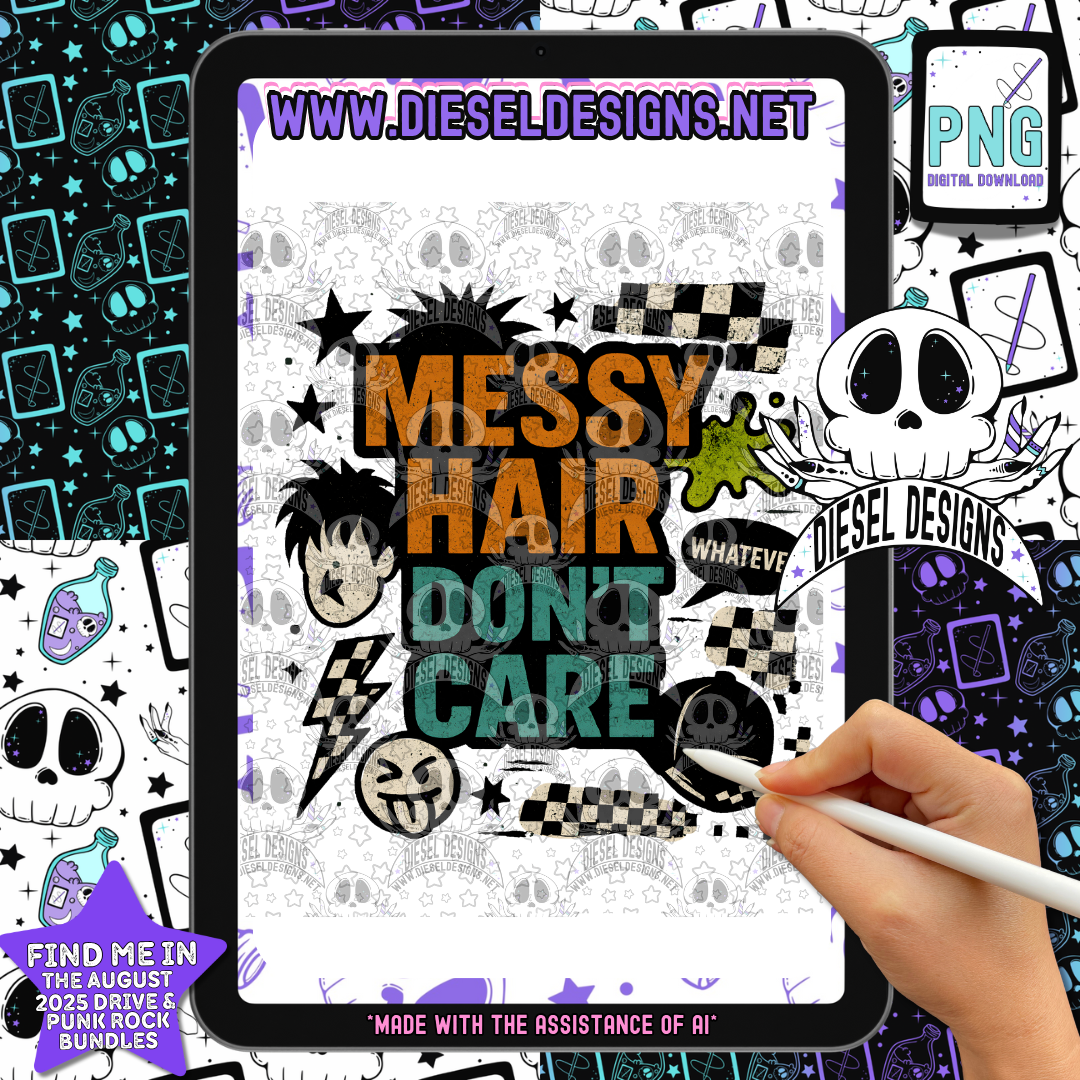 Punk Rock Bundle- Boy Designs  | 300 DPI | Transparent PNG | Digital File Only | Bundle