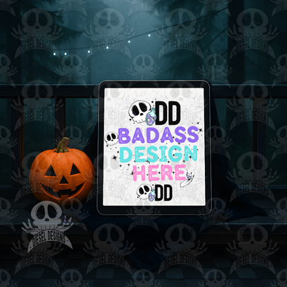 Spooky Blank IPad AI Assisted Mock UPs | PNG |