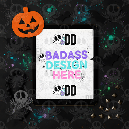 Spooky Blank IPad AI Assisted Mock UPs | PNG |