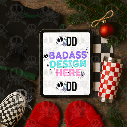 Christmas Themed Ipad AI Assisted Mock UPs Set Of 6 | PNG | Mock Up