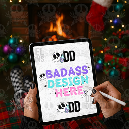 Christmas Themed Ipad AI Assisted Mock UPs Set Of 6 | PNG | Mock Up