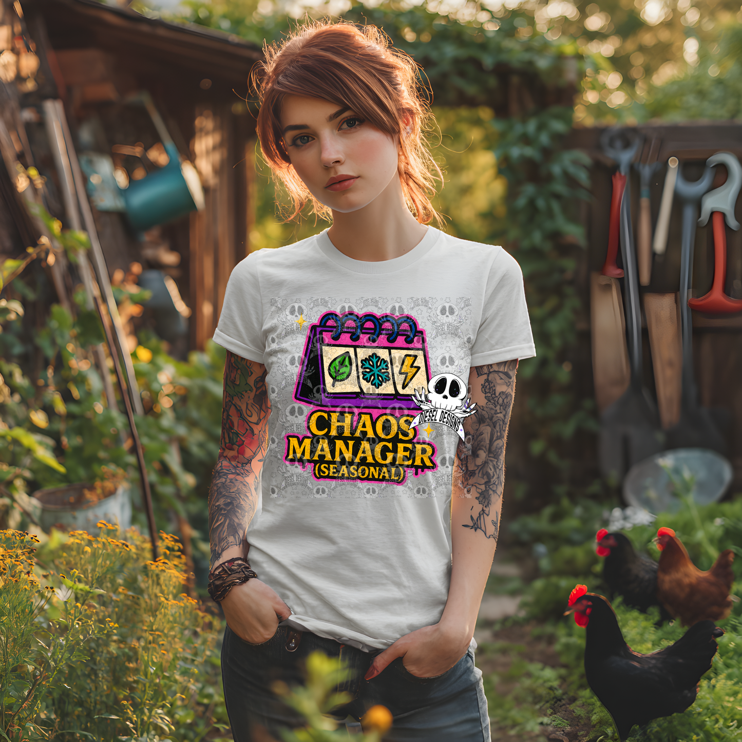 Chaos Manager PNG  | 300 DPI | Transparent PNG | Digital File Only