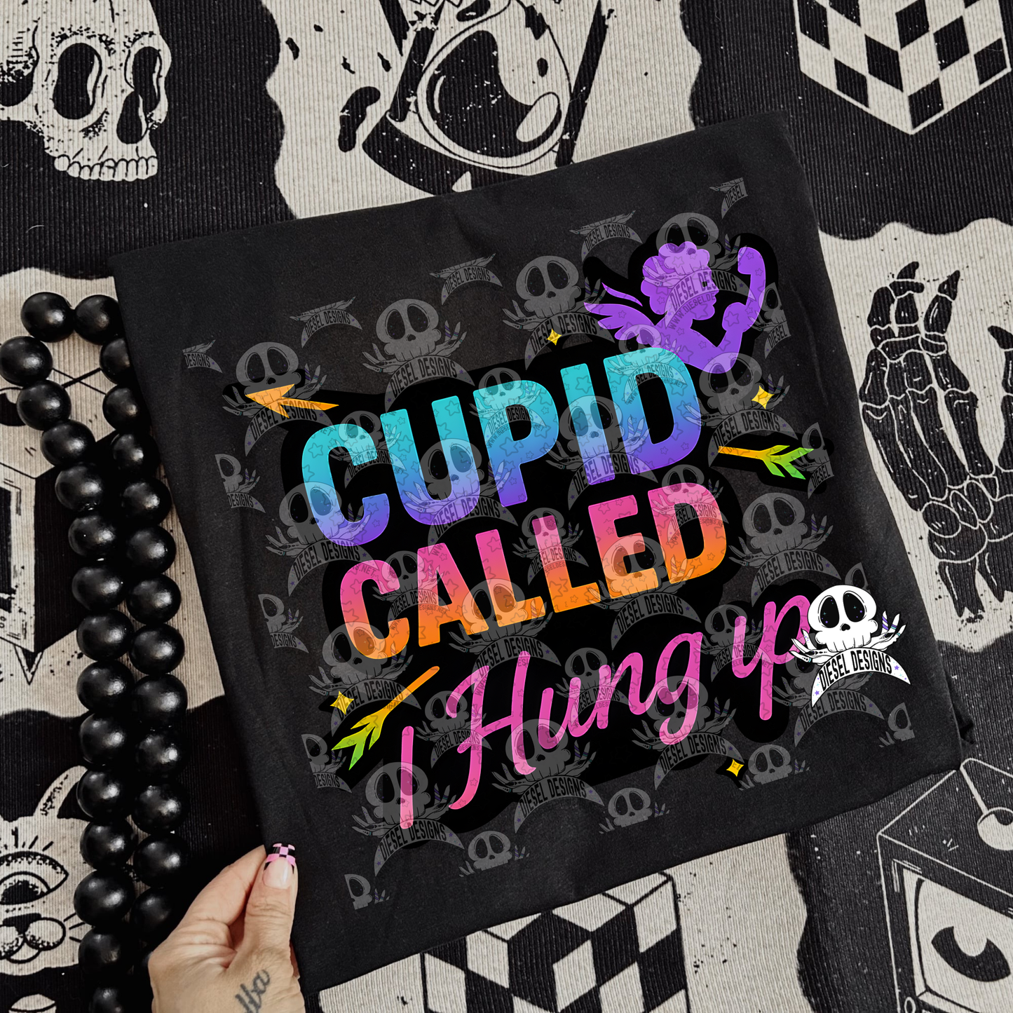 Cupid Called, I hung Up PNG  | 300 DPI | Transparent PNG | Digital File Only