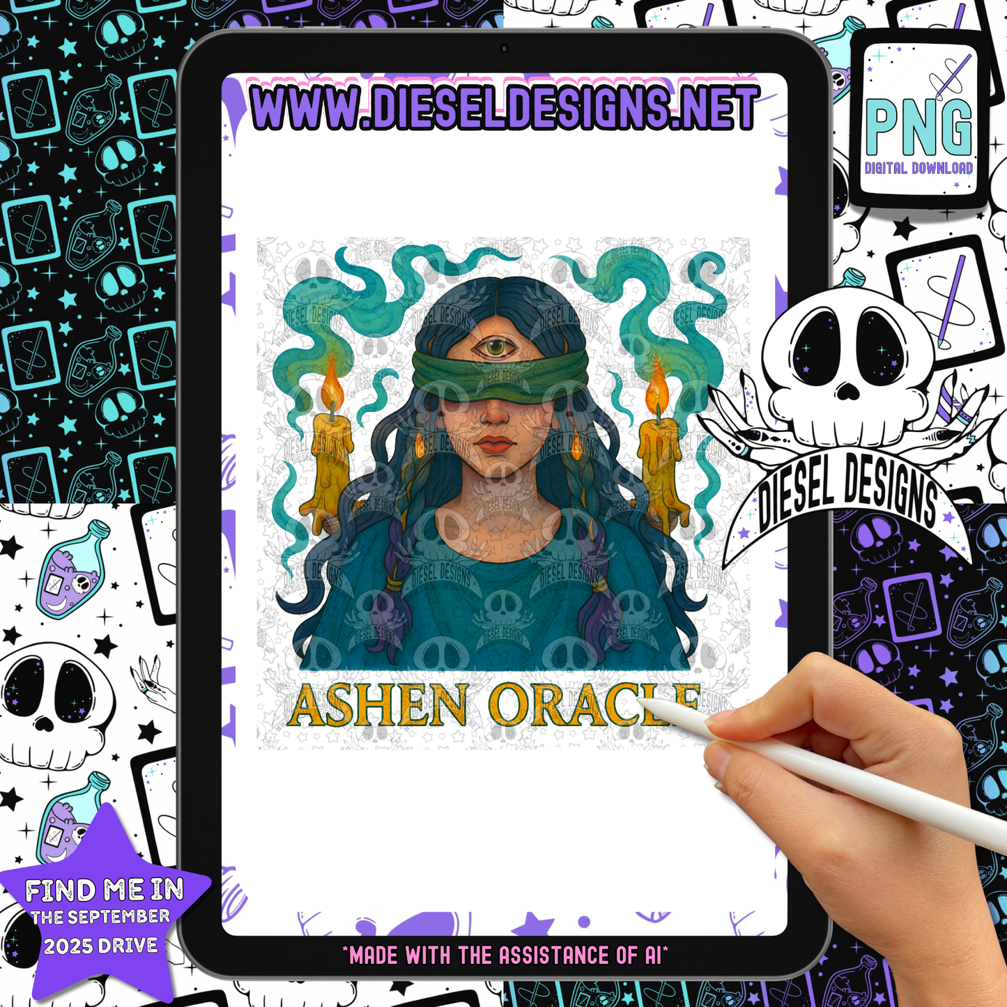 Ethereal Coven Bundle  | 300 DPI | Transparent PNG | Digital File Only | Bundle