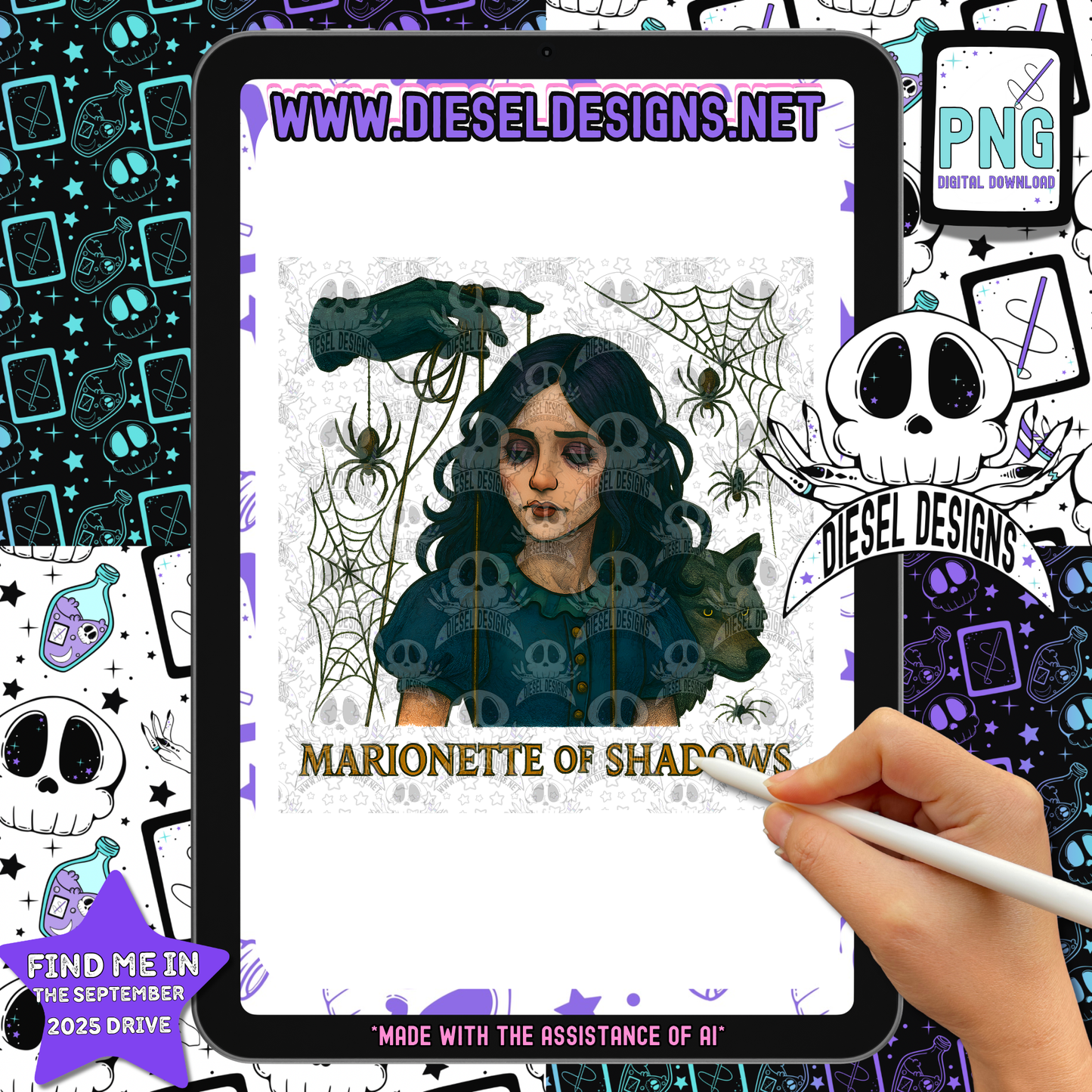 Ethereal Coven Bundle  | 300 DPI | Transparent PNG | Digital File Only | Bundle