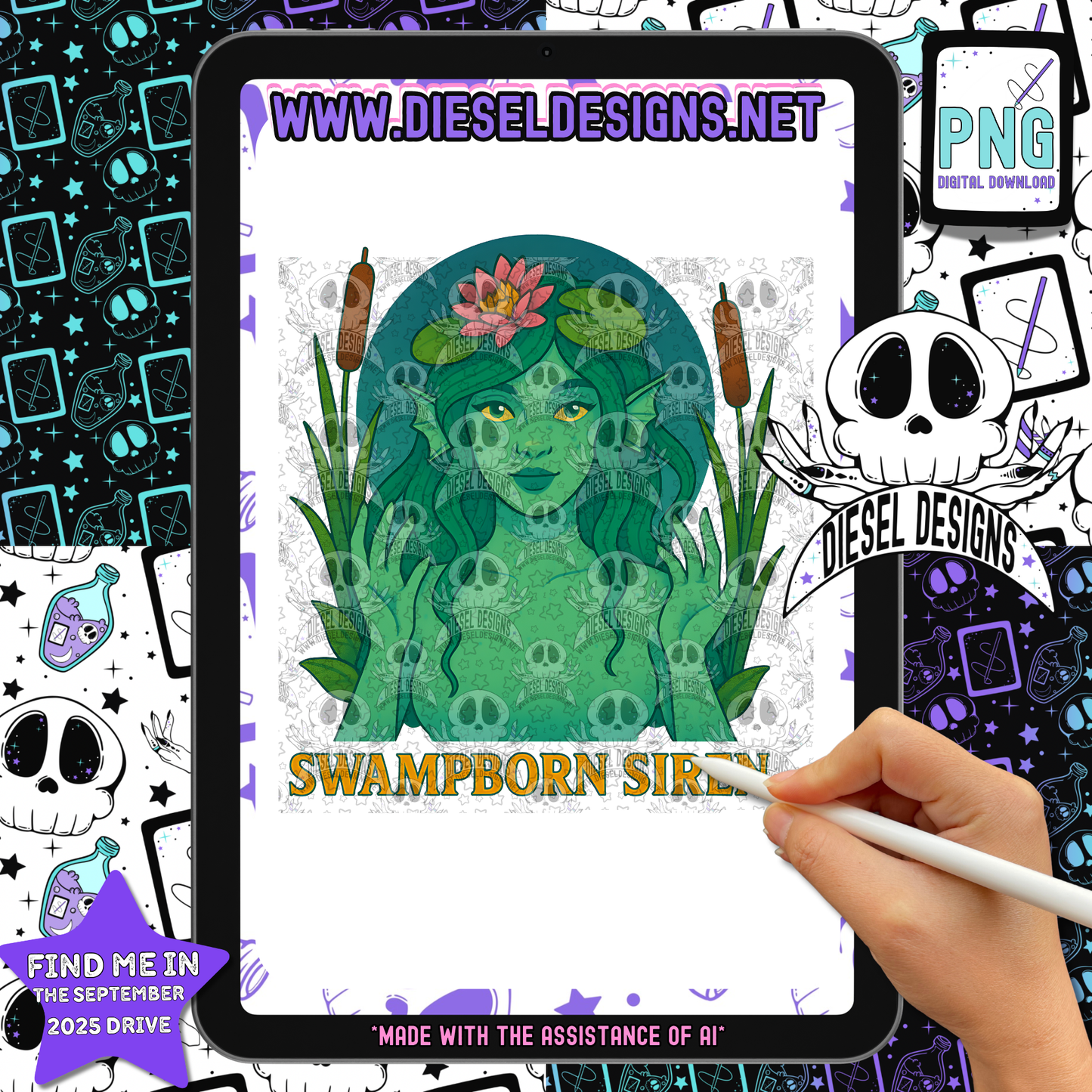 Ethereal Coven Bundle  | 300 DPI | Transparent PNG | Digital File Only | Bundle