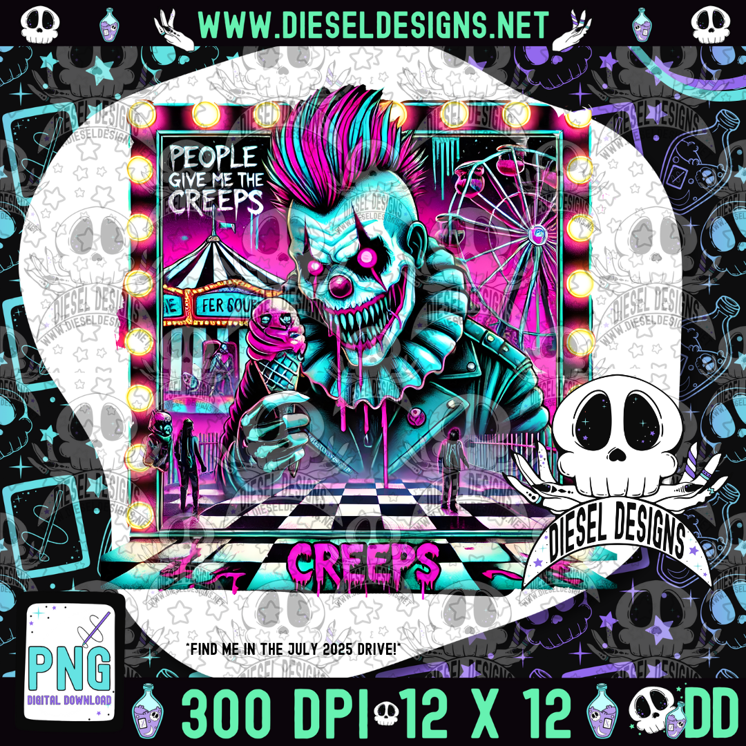 July 2025 Monthly Google Drive | 300 DPI | Transparent PNG | Seamless | Tumbler Wraps | Clipart