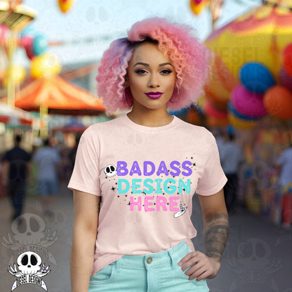 Day At The Carnival Set of 6 Mock Ups | AI Assisted Mock UP | PNG |