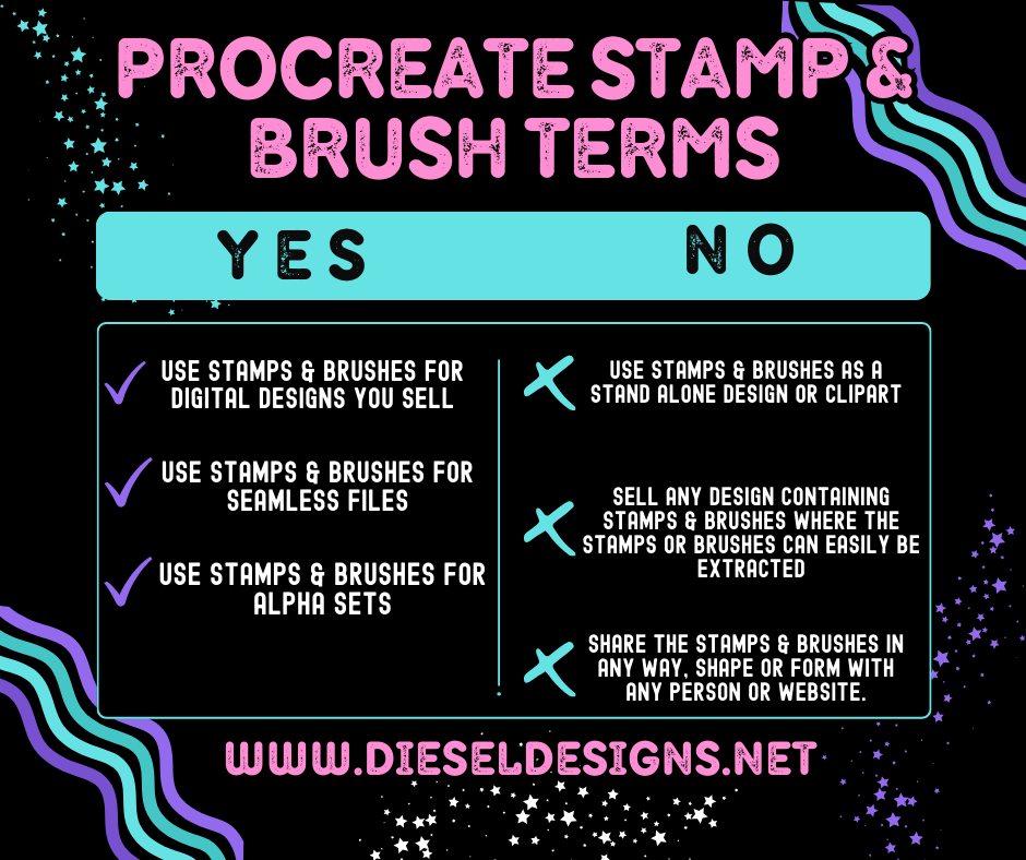 Logos | PROCREATE BRUSHES/STAMPS | Digital File Only