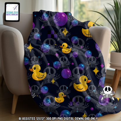 Rubber Duckies Seamless | Seamless File | 300 DPI | 12" x 12" | Digital File only